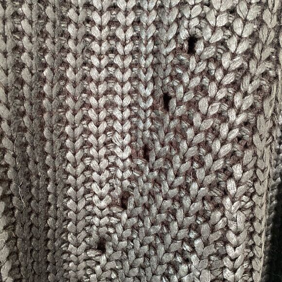 525 Revolve Black Crew Neck Oversized Balloon Sleeve Sweater sz M Urban Goth Emo - Picture 2 of 9